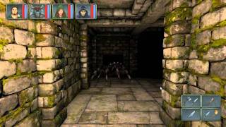 Gameplay video of Legend of Grimrock [upl. by Adnilym]