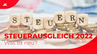 Steuerausgleich 2022 in Österreich Was ist neu [upl. by Reeve]