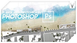 Como hacer plano de sitio  Photoshop para Arquitectos  Imagina 3D [upl. by Annetta]