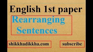 How to rearrange sentencekazi nazrul islam english [upl. by Gervais]