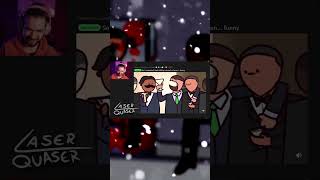 jacksepticeye reacts to MY animation Jacksepticeye Hitman [upl. by Xyno]