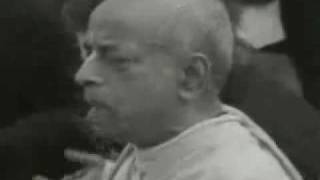 Srila Prabhupada chanting Hare Krishna MahaMantra [upl. by Eleda]