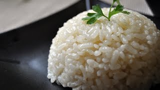 Arroz Blanco fácil y rápido [upl. by Ahsinrad]