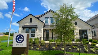 3700 sq ft Roosevelt Model by GFO Homes around Austin TX  Orchard Ridge  Blackhawk  Deerbrooke [upl. by Marika839]