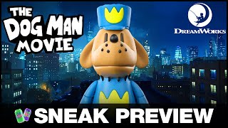 The DOG MAN Movie 2025  DreamWorks Animation  SNEAK PREVIEW [upl. by Trillby]