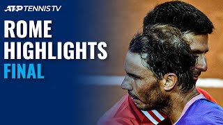 Novak Djokovic vs Rafael Nadal  Rome 2021 Final Highlights [upl. by Hatfield]