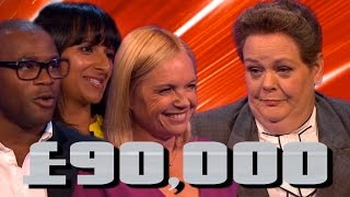 Ranvir Singh Ugo Monye amp Mariella Frostrup Go For £90000 Against The Governess  The Chase [upl. by Nohsed50]