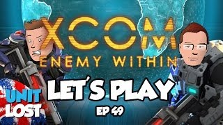 XCOM Enemy Within Lets Play IRONMAN 49 [upl. by Nellda]