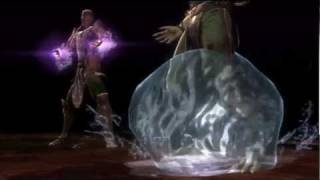 Mortal Kombat Rain FatalitiesBabalityEnding [upl. by Neerehs]