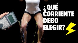 CURSO DE ELECTROTERAPIA ¿Qué corriente elegir ¿Cuál utiliza un ELECTROESTIMULADOR PORTÁTIL⚡ [upl. by Norramic268]