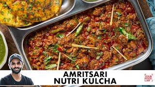 Amritsari Nutri Kulcha Recipe  Street Style Soya Bhuna Masala  न्यूट्री कुलचा  Chef Sanjyot Keer [upl. by Hardden]