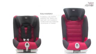 ADVANSAFIX  Child Car Seat [upl. by Irb]