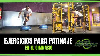 🔥🏋🏻‍♀️EJERCICIOS para PATINADORES en el GYM  Mejora tu rendimiento ⚡💪🏼 [upl. by Adnim]