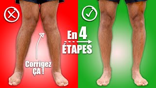 En FINIR avec les GENOUX en X ou Valgus 15 MINUTES par Jour [upl. by Enoch]