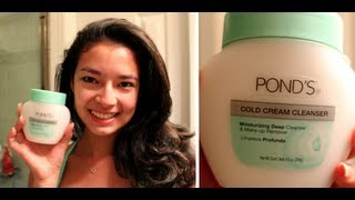 Ponds Cold Cream  Review and DEMO [upl. by Blanchard]