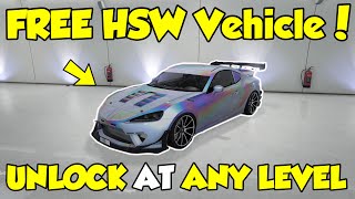 How To Get A FREE HSW VEHICLE At Any Level In GTA 5 Online [upl. by Conley]