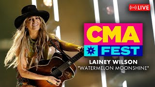 Lainey Wilson  quotWatermelon Moonshinequot  CMA Fest 2023 [upl. by Anehc]