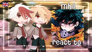 Past Class 1A react to VIGILANTE Deku  Season 6  Izuku Midoriya  Angst  MHA  BNHA  Gacha Club [upl. by Yesteb]