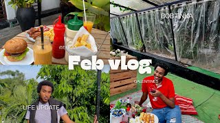 VLOG LIFE UPDATE  GALENTINES DAY✨🌹 OUT AND ABOUT restaurant review [upl. by Narmak]