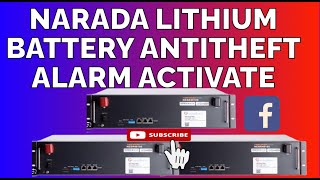 HOW CAN ACTIVE ANTITHEFT NARADA LITHIUM BATTERY [upl. by Emmalynne]