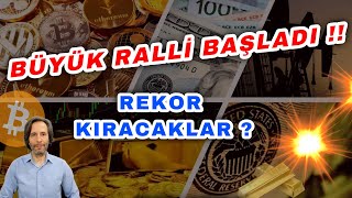 BÜYÜK RALLİ BAŞLADI  REKOR KIRACAKLAR [upl. by Dnaleel]