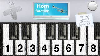 Interactive Keyboard  Horn Section [upl. by Joshua]