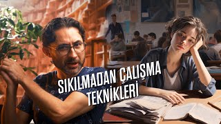 Sıkılmadan etkili çalışma teknikleri [upl. by Marquez]