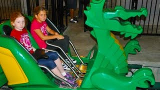 LEGOLAND Dragon POV Carlsbad California Roller Coaster [upl. by Anivlac]