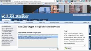 Adding a Counter to a Google Site or Page [upl. by Luciana]