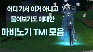 마비노기쓸 데 있을 수도 없을지도 모를 TMI 모음 [upl. by Ahcsim]