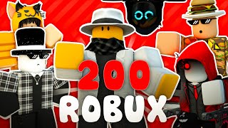 200 Robux Outfits [upl. by Nylarahs216]