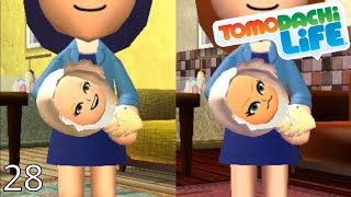 Tomodachi Life Season 2 Episode 28 TWO Babies In One Day [upl. by Neuburger298]