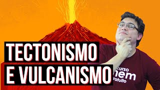 TECTONISMO E VULCANISMO diferenças entre terremoto e maremoto  Resumo de Geografia para o Enem [upl. by Walther861]