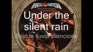 Helloween  Silent Rain Letras Inglés  Español [upl. by Friedly692]