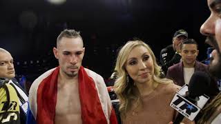 Pedraza Post Fight Interview [upl. by Eiramlirpa]