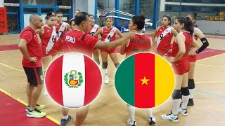 PERU VS CAMERUN EN VIVO  MUNDIAL DE VOLEY FEMENINO SUB19 2023 [upl. by Jennie]