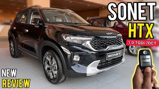 Kia Sonet HTX DCT 2023 Review 🔥 Fully Feature Loaded Variant 🔥 [upl. by Steinman]