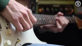 1971 Hardtail Fender Stratocaster vs Binson Echorec 2 Model T7E Demo [upl. by Nyrb230]