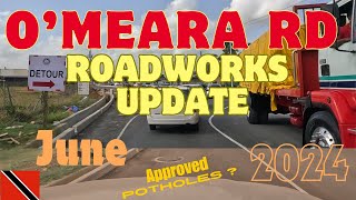 OMeara Rd Roadworks Update June 2024 Traffic Lights Drama amp Govt Approved Potholes [upl. by Airemahs]