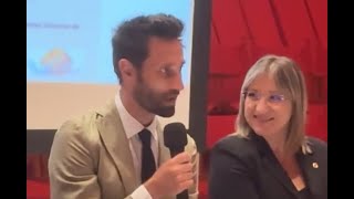 Intervento di Alessandro Palmerini alla premiazione [upl. by Annnora25]