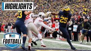 Highlights Haskins 5 TD Performance Powers Michigan to Win Over Ohio State  Nov 27 2021 [upl. by Yenahpets]