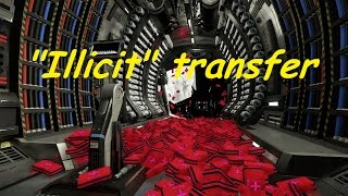 Star Citizen quotillicitquot goods transfer [upl. by Alia]