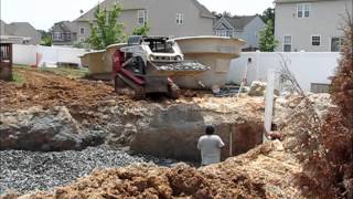 Reinstalling an Improperly Installed Fiberglass Pool [upl. by Enimzzaj643]