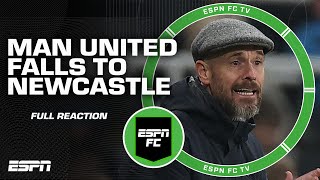 COMPLETELY EMBARRASSING 🗣️ Newcastle vs Manchester United FULL REACTION  ESPN FC [upl. by Aillimat]