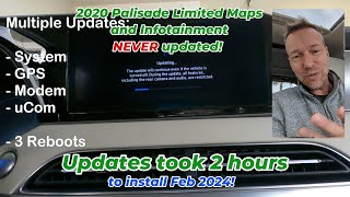 DIY 🔥 2020 Palisade Software Update Maps and Infotainment 2024 hyundai [upl. by Maressa]