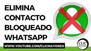 Eliminar Contactos Bloqueados de WhatsApp [upl. by Ahtoelc186]