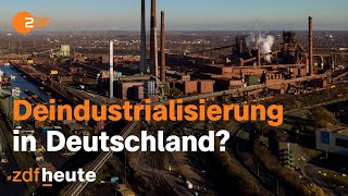 Energiekosten Rohstoffe Inflation Stresstest für den Wirtschaftsstandort Deutschland  ZDFwiso [upl. by Atirma899]