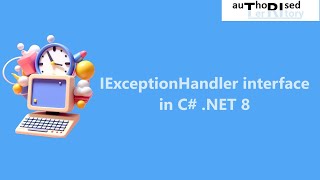 IExceptionHandler interface in C NET 8 [upl. by Neve]