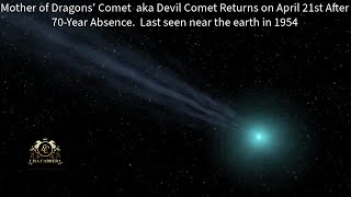 Mother of Dragons Comet Returns After 70Year Absence [upl. by Aluor]