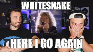 WHITESNAKE  HERE I GO AGAIN 1982  FIRST TIME REACTION [upl. by Gabriello]